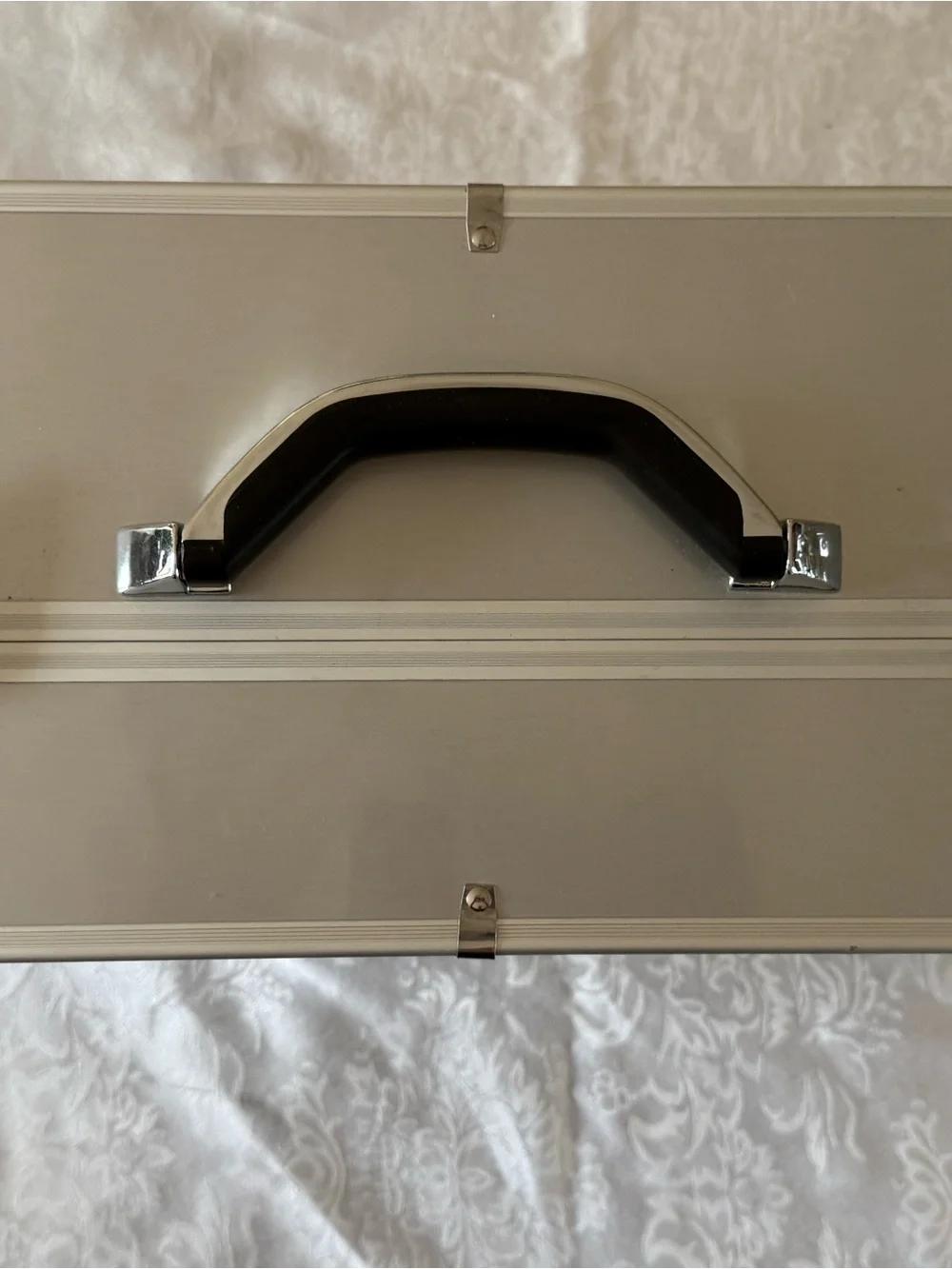 Arbonne Black Fold-Out Multi-Tier Makeup Organizer